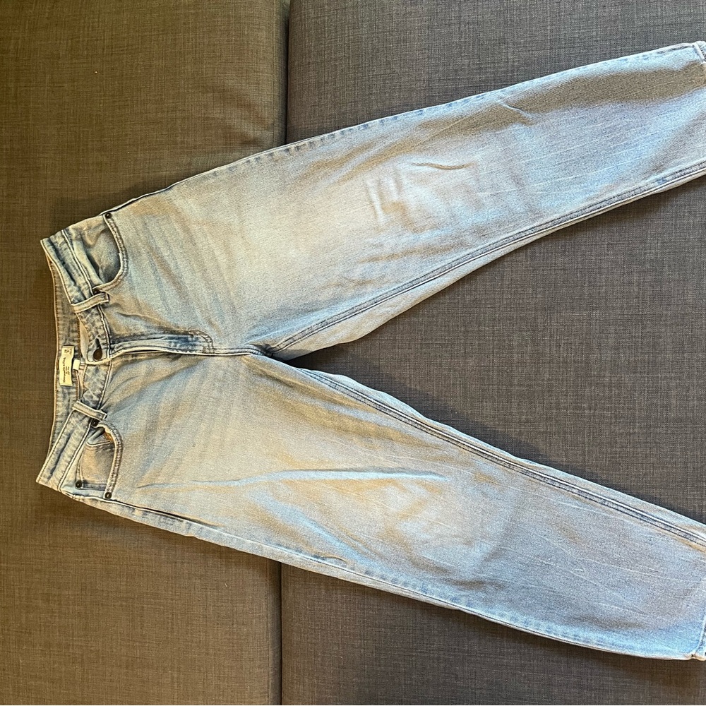 Abercrombie & Fitch Sky Blue Straight Leg Jeans